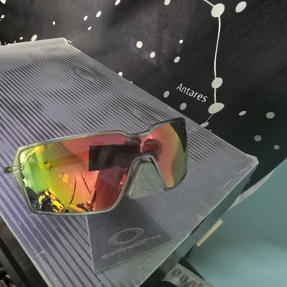 Oakley Sunglasses with Red and Green Lenses